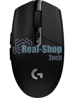 Мышь беспроводная Logitech G304 Lightspeed черный, 12000 dpi, радиоканал, USB, кнопки - 6