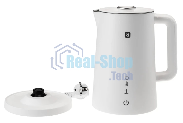 Умный Wi-Fi чайник электрический Halsa HLS-K-104 пластиковый, белый