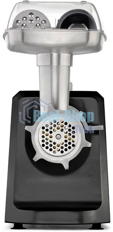 Мясорубка электрическая CASO FW 2500 чёрный, 2500 Вт, 2.5 кг/мин, реверс, насадки - 5