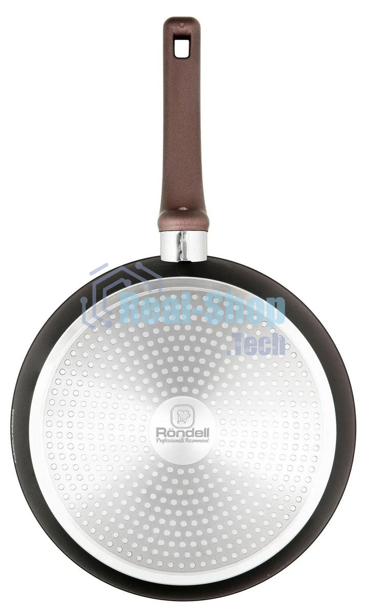 Сковорода Rondell Fest RDA-1340, 28 см, без крышки, черный