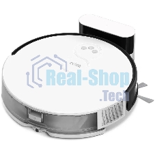 Робот-пылесос TP-Link Tapo RV10 белый/черный, 25 Вт, 2600 мАч Li-Ion, уборка влажная/сухая, пылесборник контейнер 0.4 л