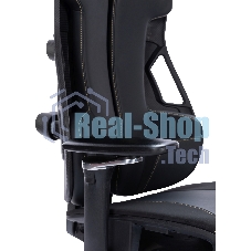 Кресло Cactus CS-CHR-DUO-BBK черный, экокожа