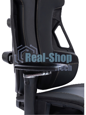 Кресло Cactus CS-CHR-DUO-BBK черный, экокожа