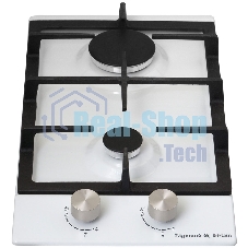 Газовая варочная панель Zigmund & Shtain G 14.3 W независимая, белый