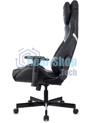 Кресло Knight Thunder 5X черный, экокожа, 120 кг, механизм качания