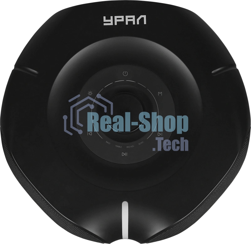 Портативная колонка Ural Болт 64х21 черный 640W 2.0 BT/3.5Jack/USB-C 10м 5200mAh (УРАЛ БОЛТ 64Х21)