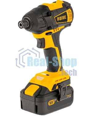 Винтоверт ударный аккумуляторный бесщет Denzel CID-IB-200 18В Li-Ion