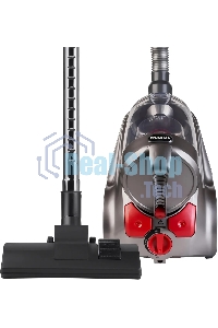 Пылесос Hyundai HYV-C4500 темно-серый, 380/2400 Вт, уборка сухая, пылесборник контейнер 3.5 л