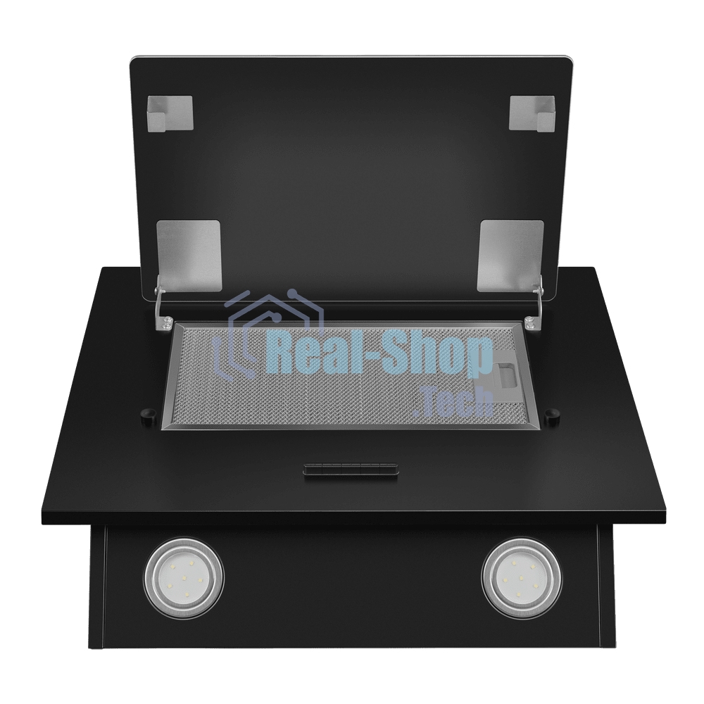 Вытяжка наклонная Maunfeld Tower A 50 черный, 50 см, 700 куб. м/ч, 66 дБ