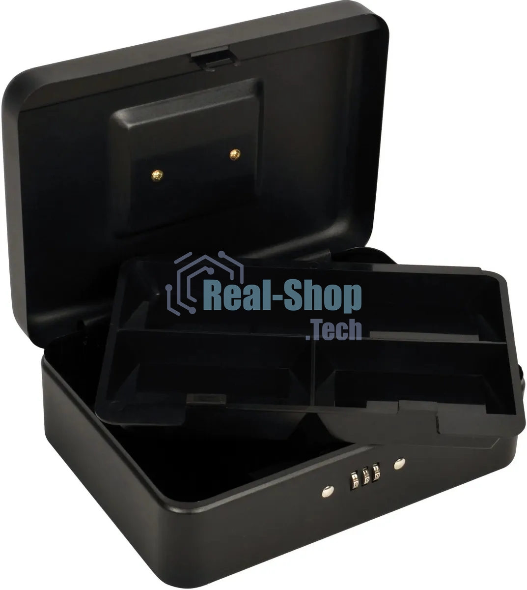 Ящик для денег без номинала Cactus CS-DCB-003 90x250x180 графитовый