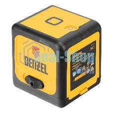 Лазерный уровень Denzel DQB-T, 30 м, зеленый луч, батарейки, штатив
