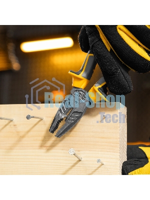 Плоскогубцы комбинированные Denzel 165 мм, трехкомпонентные рукоятки