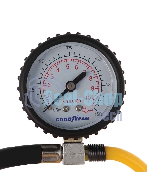 Компрессор GOODYEAR GY-40L GY000111 40 л/мин со съемной ручкой Воздушный компрессор Goodyear GY-40L 40 л/мин со съемной ручкой, съемный витой шланг, сумка для хранения