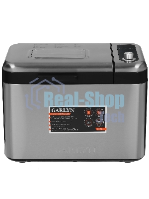 Хлебопечка Garlyn BR-2000 серебристый, 850 Вт, 1.5 кг, 25 программ