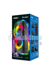 Мобильные колонки Sven PS-930 2.0 черные 2x75 W Bluetooth
