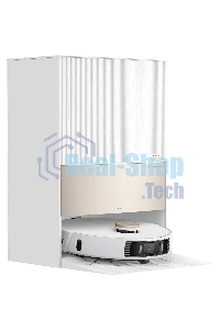 Робот-пылесос DreameBot RLX41CE L20 Ultra Complete белый, 75 Вт, 6400 мА·ч Li-Ion, уборка сухая/влажная, пылесборник контейнер 0.35 л