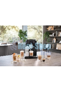 Кофемашина автоматическая DeLonghi ECAM450.55.G черный, исп. кофе - зерновой/молотый, 1.8 л, 1450 Вт, 19 бар