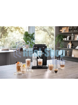 Кофемашина автоматическая DeLonghi ECAM450.55.G черный, исп. кофе - зерновой/молотый, 1.8 л, 1450 Вт, 19 бар