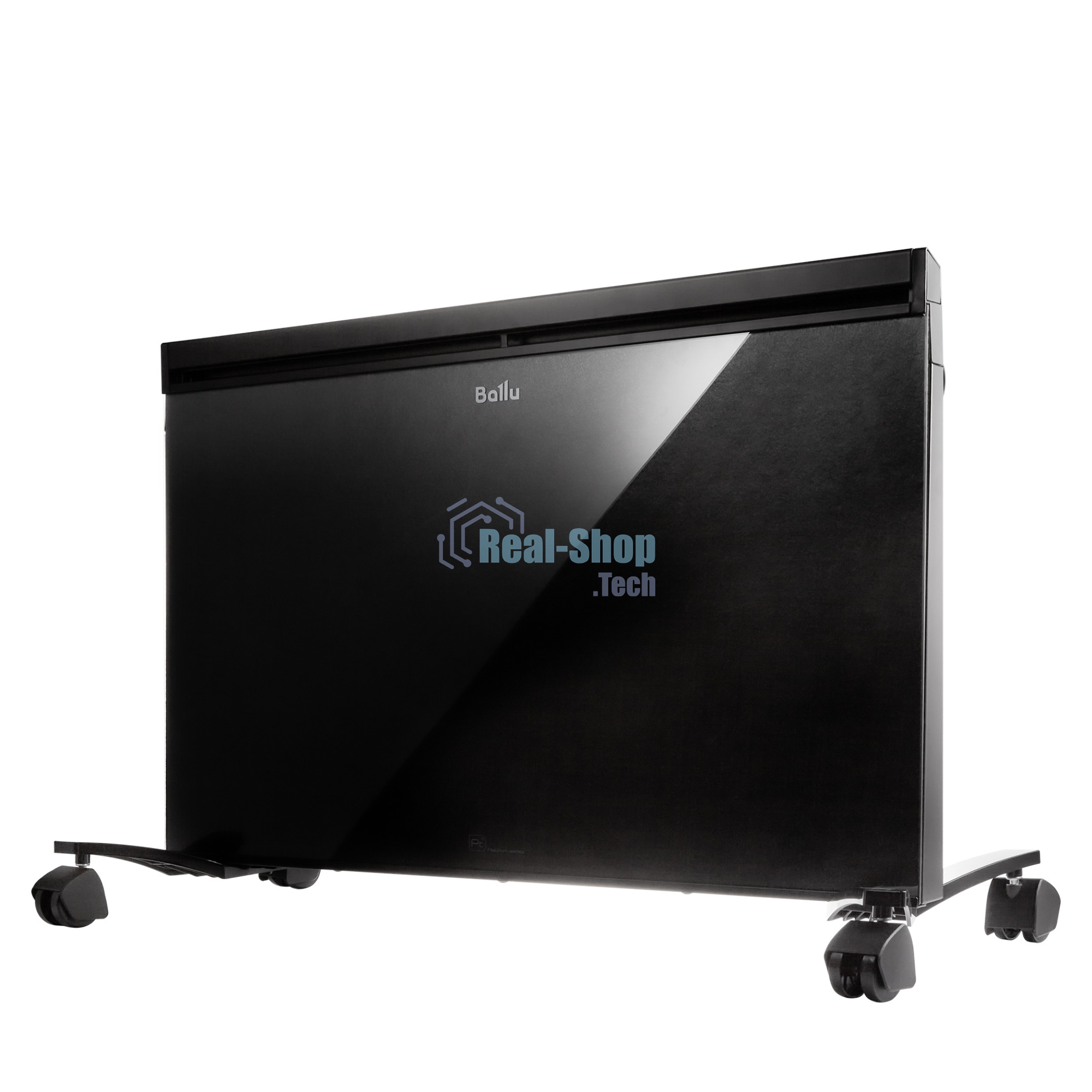 Конвективно-инфракрасный обогреватель Ballu Plaza Solar BIHP/S-2500 черный, 2500 Вт, 25 м2, термостат, дисплей