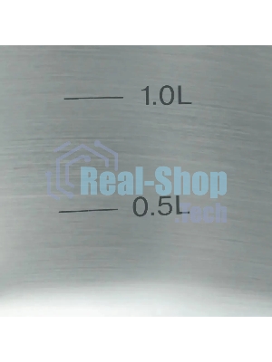 Кастрюля с/кр 20 см (2,8 л) серые ручки Rondell 714-RDS Strike