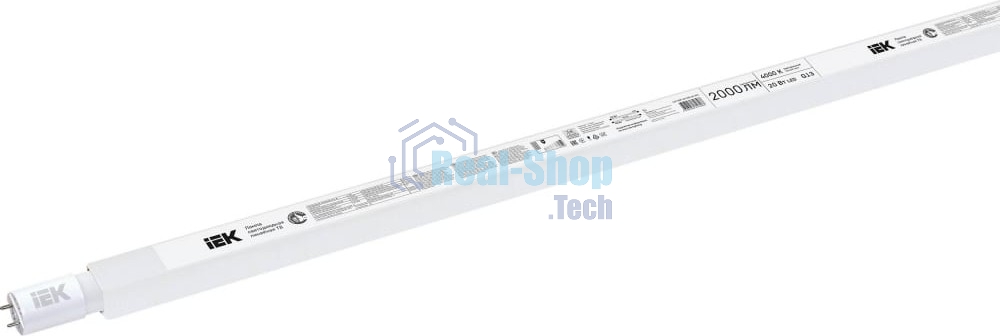 Лампа светодиодная Iek LLE-T8R-20-230-40-G13 T8 линейная 20Вт 2000Лм 230В 4000К G13 (аналог люм.лампы 36Вт длиной 1200 мм)