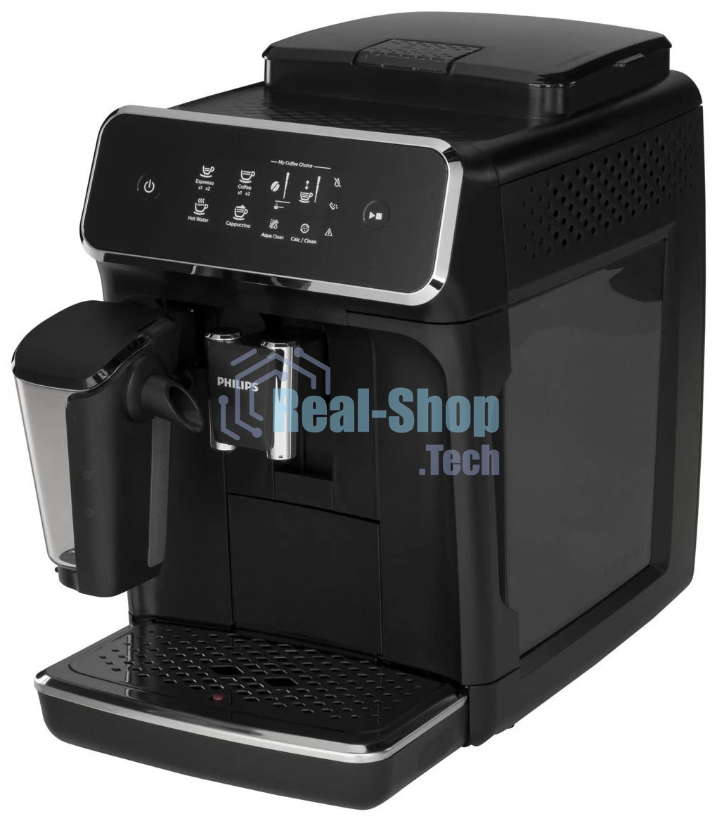 Кофемашина автоматическая Philips EP2232/40 черный, исп. кофе - зерновой/молотый, 1,8 л, 1500 Вт, 15 бар