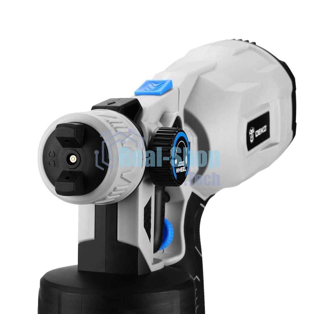 Краскопульт электрический аккумуляторный DEKO SG20DK Max, 20В, 800 мл, 1x3.0А·ч 083-1135