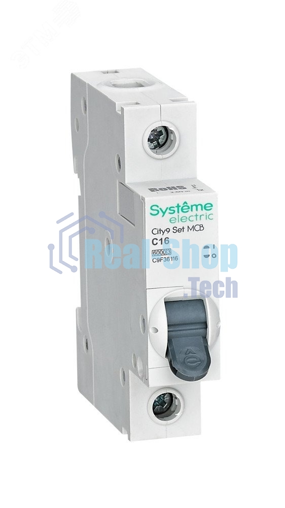 Выключатель автоматический С 16А 1P 6kA 230В