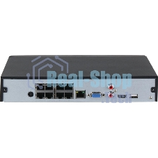 Видеорегистратор Dahua DHI-NVR2108HS-8P-I2 черный