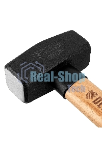 Кувалда Denzel 2000 г, кованая головка, буковая рукоятка