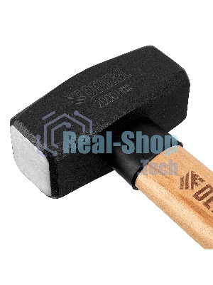 Кувалда Denzel 2000 г, кованая головка, буковая рукоятка