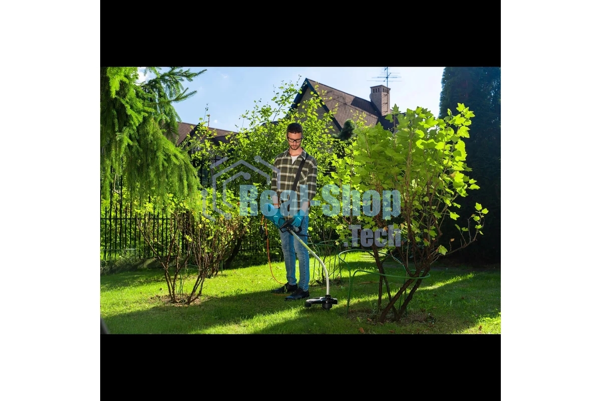 Триммер электрический Makita UR3500 700Вт неразбор.штан. реж.эл.:леска