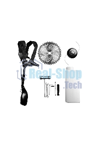 Бензокоса, 2.5 кВт/3.3 л.с., 52 см3, разборная штанга STEHER BT-2500-S