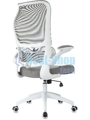 Кресло Бюрократ Sigma WH 1 серый, сетка