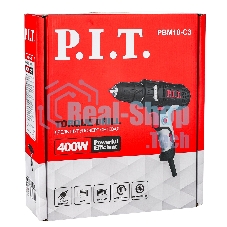 Дрель-шуруповерт P.I.T. PBM10-C3 400Вт патрон:быстрозажимной