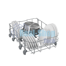 Посудомоечная машина Beko DVS050R01W, белый, 44.8 см, 10 компл., сушка конденсационная, 49 дБ, класс A