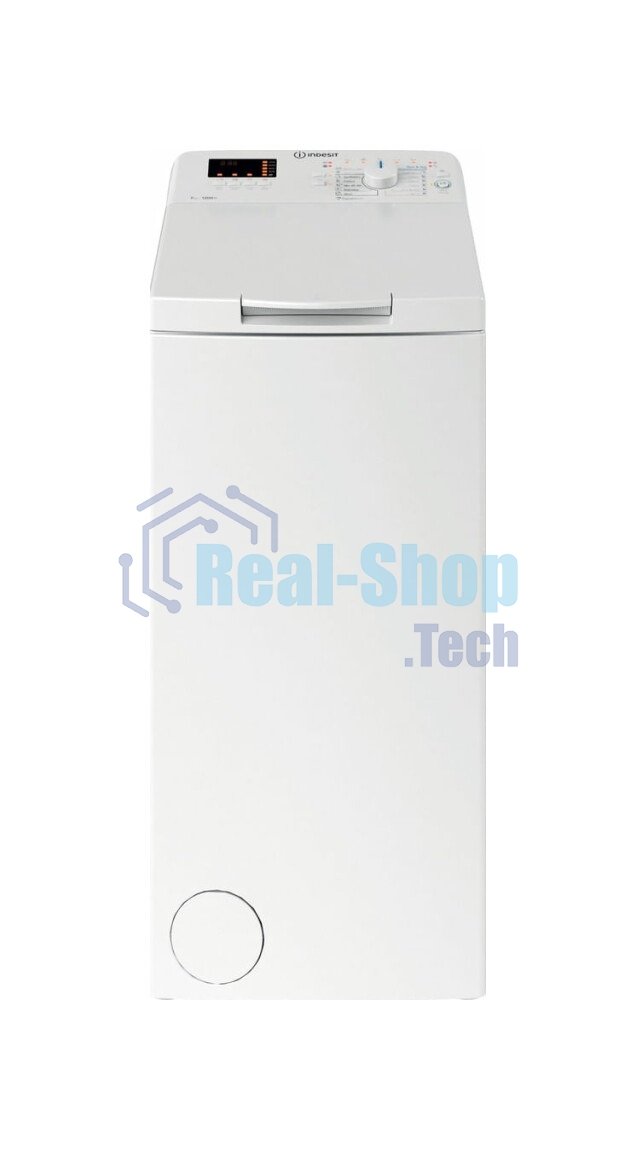 Стиральная машина Indesit BTWS72200EUN белый, загрузка вертикальная 7 кг, 1200 об/мин., класс: А