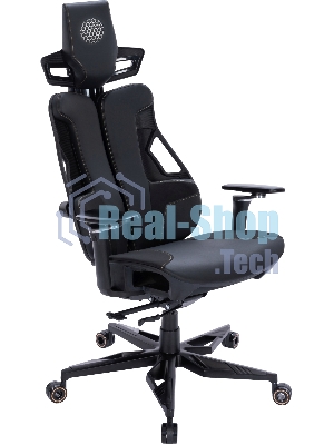 Кресло Cactus CS-CHR-DUO-BBK черный, экокожа