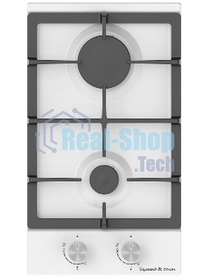 Газовая варочная панель Zigmund & Shtain G 14.3 W независимая, белый