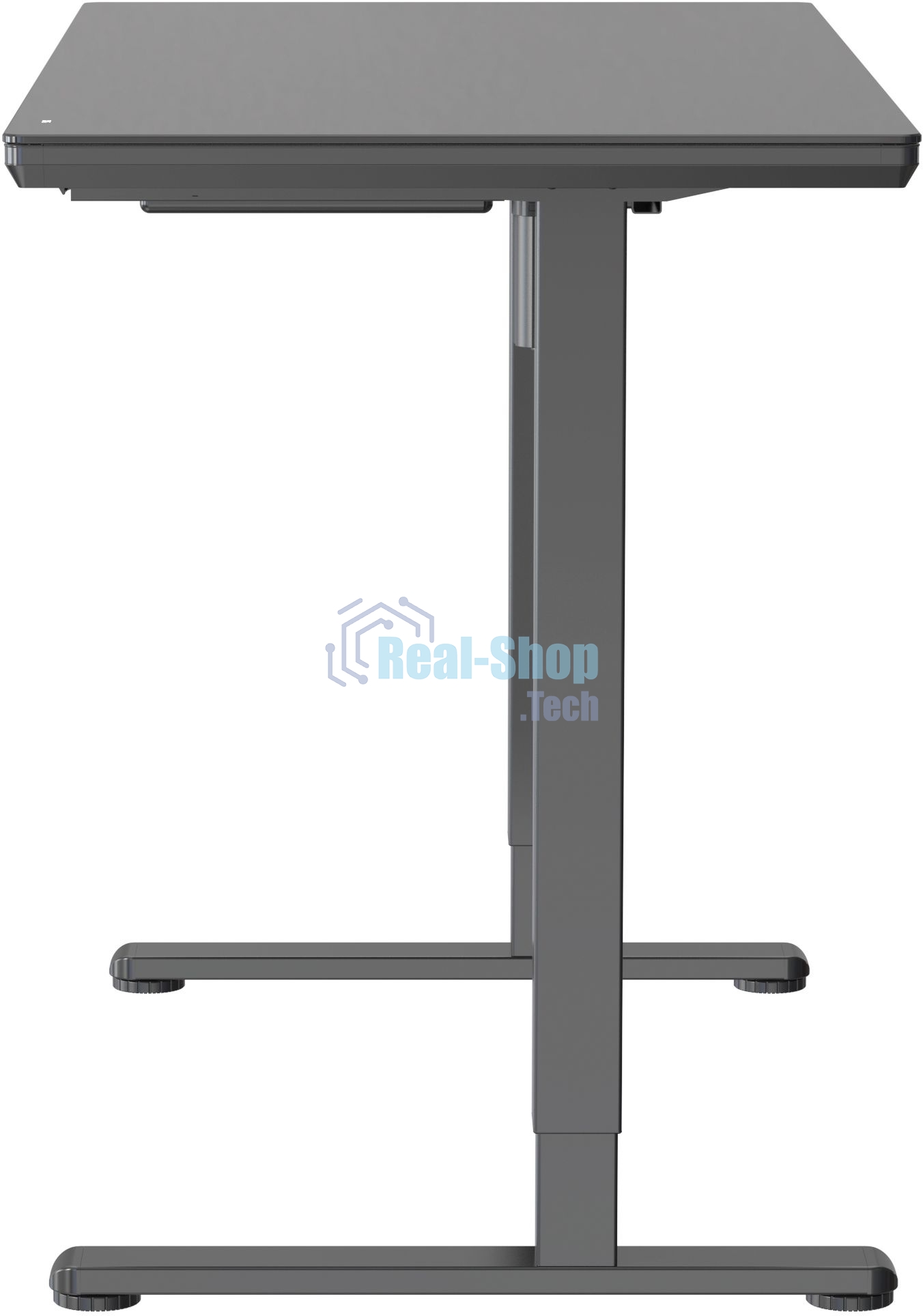 Стол игровой Cactus CS-EGD-BBK столешница стекло черный, каркас черный