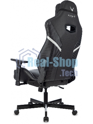 Кресло Knight Thunder 5X черный, экокожа, 120 кг, механизм качания