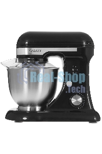 Миксер Galaxy Line GL 2230, черный, планетарный, 700 Вт, 12 скоростей
