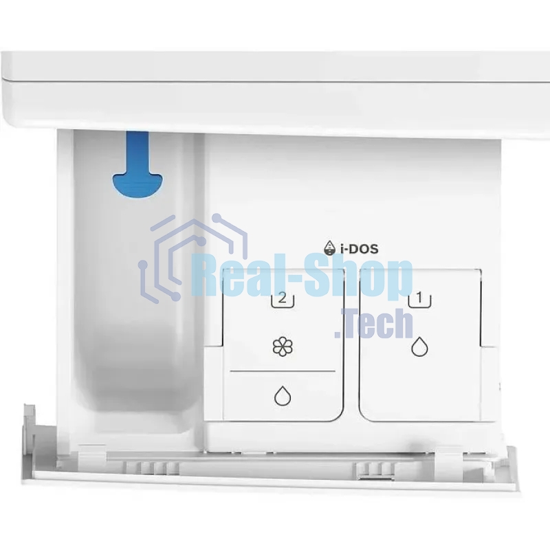 Стиральная машина Bosch Serie 8 WGB256A0ME белый/черный, загрузка фронтальная 10 кг, 1600 об/мин., класс: А