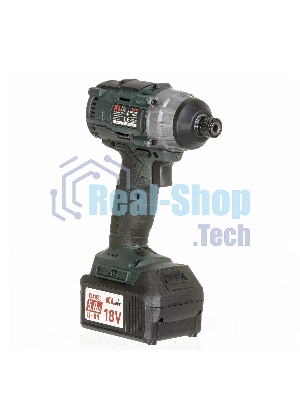 Профессиональный бесщеточный винтоверт аккумуляторный KLPRO KLDV18B-50 (18В, Li-ion-2шт, 5.0Ач, 180Нм, 2 скорости, подсветка,З/У,в кейсе)