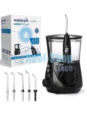 Ирригатор Waterpik WP-662 черный, от сети, 650 мл, 10 режимов