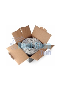 Кабель Cablexpert, UTP5e, 4 пары, 0.51 мм, CCA, однож., 305 м, серый