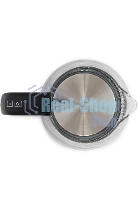 Чайник электрический Starwind SKS3036 1.7л. 2200Вт черный корпус: стекло