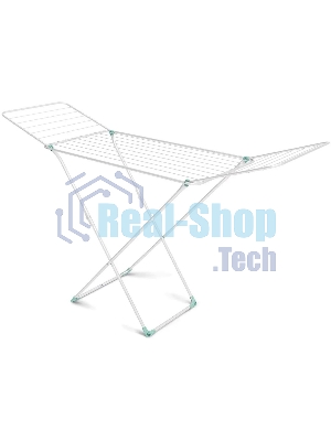 Сушилка для белья НИКА СБ1/Б белая, напольная,складная 18 м