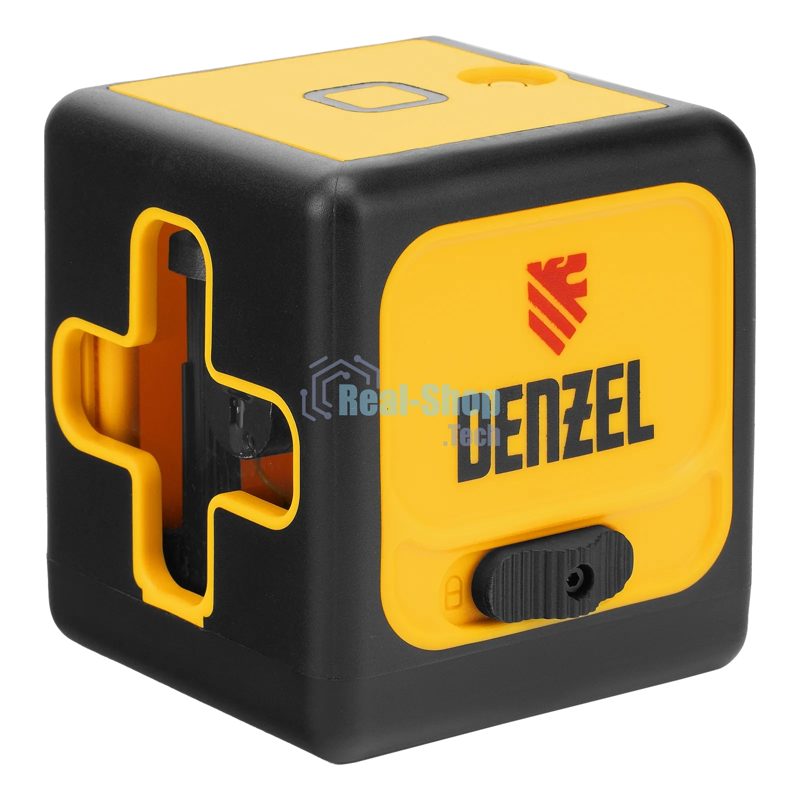 Лазерный уровень Denzel DQB-T, 30 м, зеленый луч, батарейки, штатив