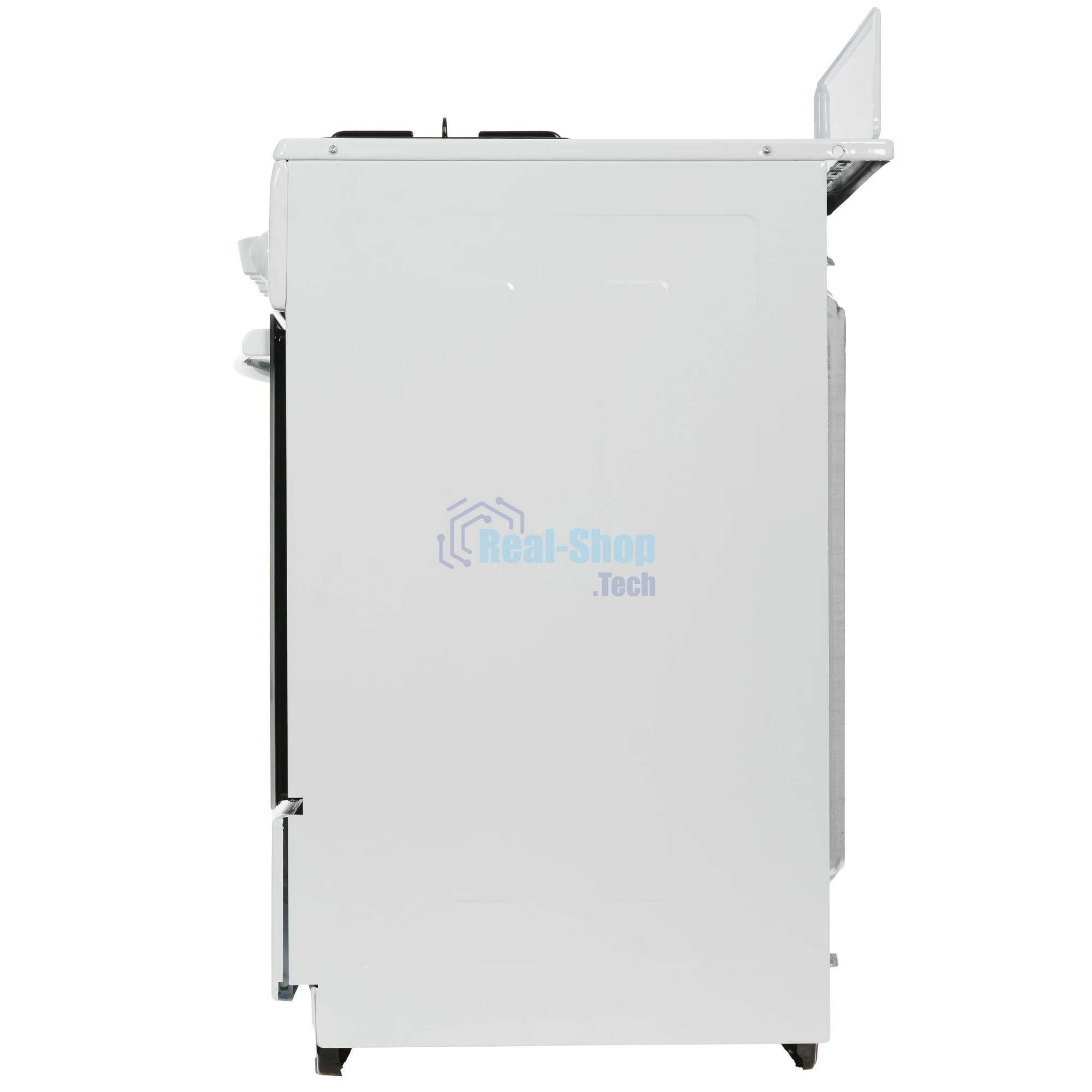 Плита комбинированная Flama RK 2201 W белый, конфорок 2 газовых и 2 электрических, духовка 50 л, 50 см x 85 см x 54 см